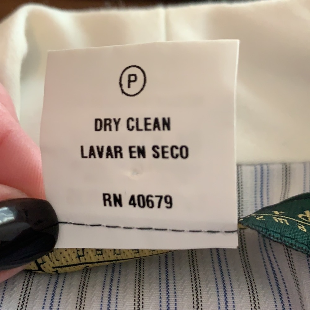 Vintage Harvè Benard Seersucker Blazer - Picture 14 of 14